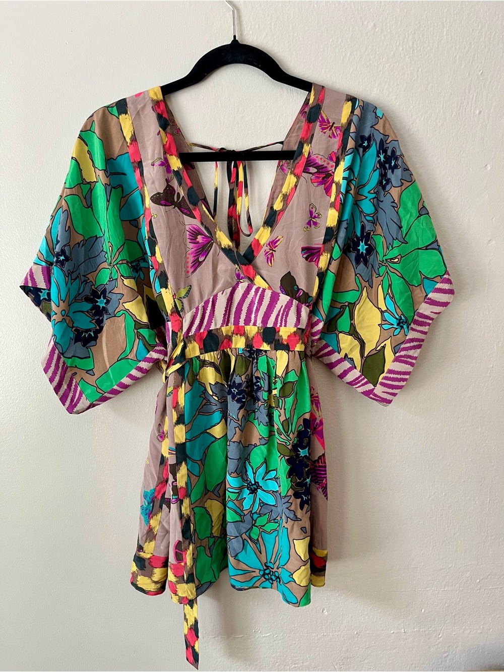 Rebecca Taylor Silk Tunic Blouse size 12